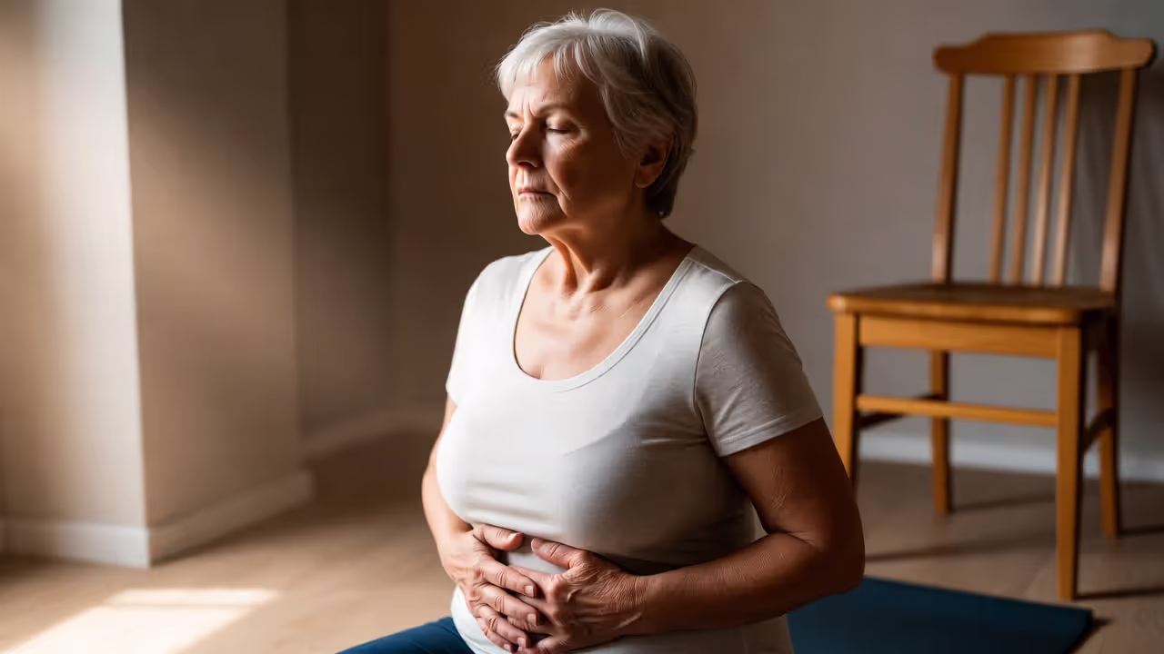 Breath-centered practice builds calm and body awareness.