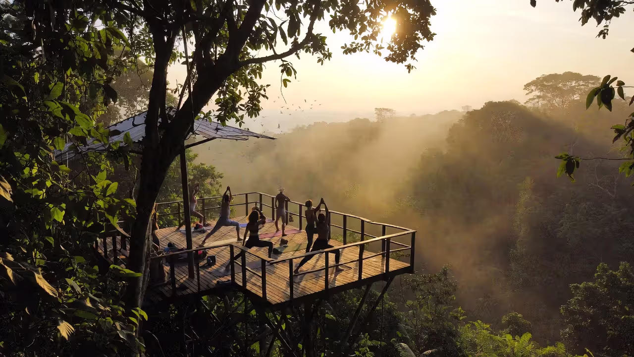 Practicing in the heart of Costa Rica’s rainforest